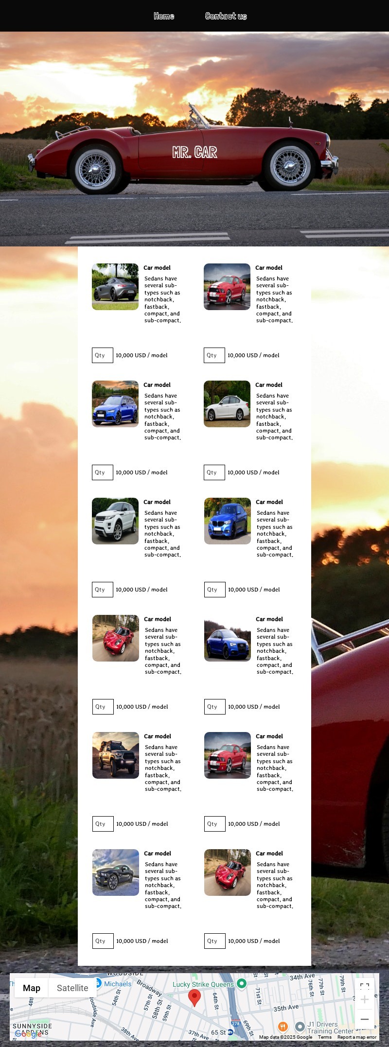 Car Dealer Theme